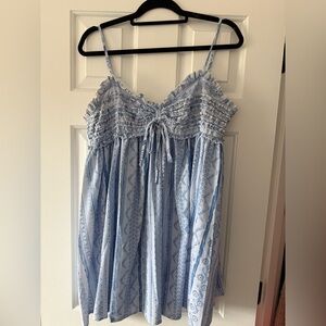 Denim Looking Dress